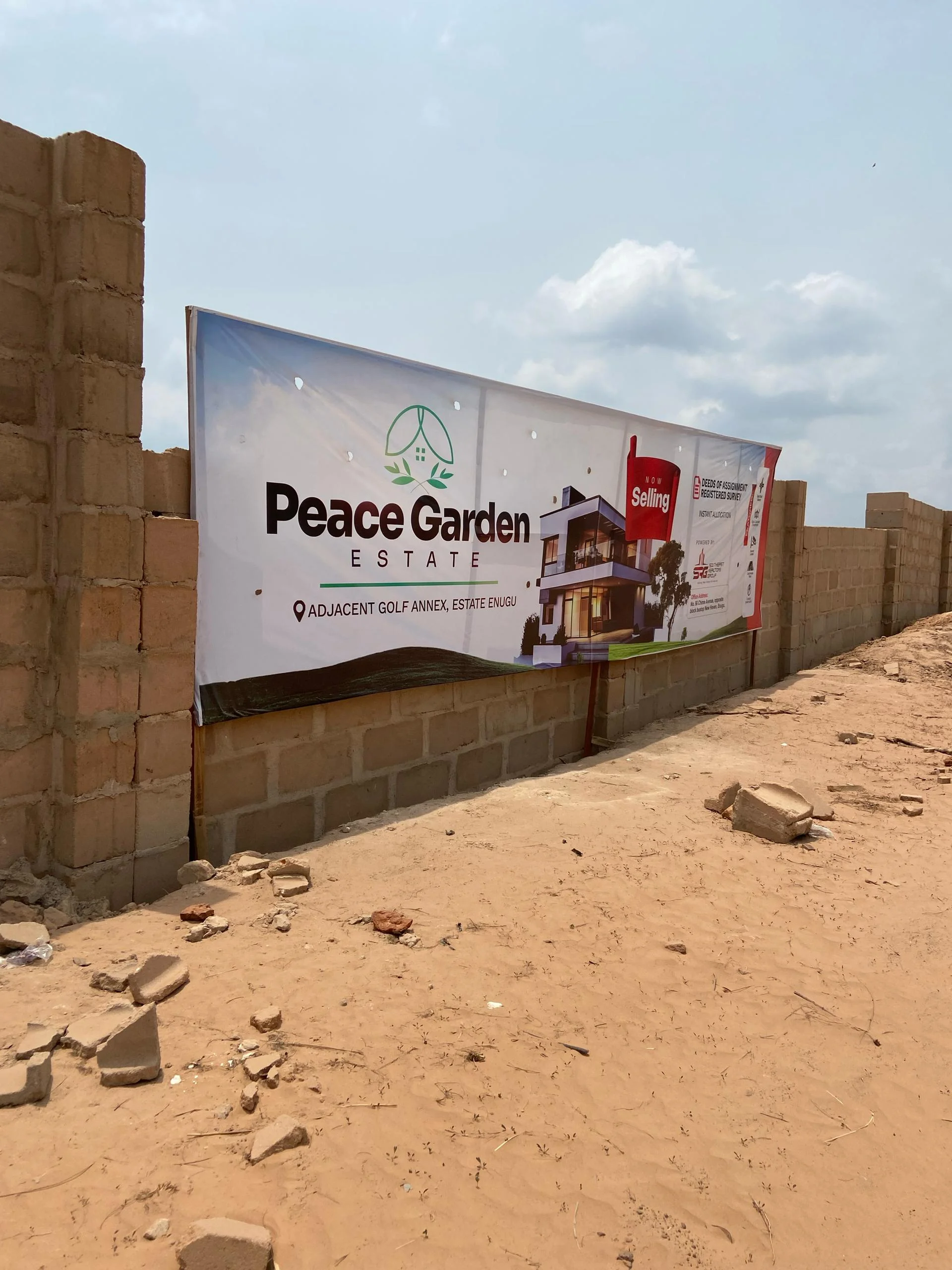 PEACE GARDEN ESTATE in Enugu