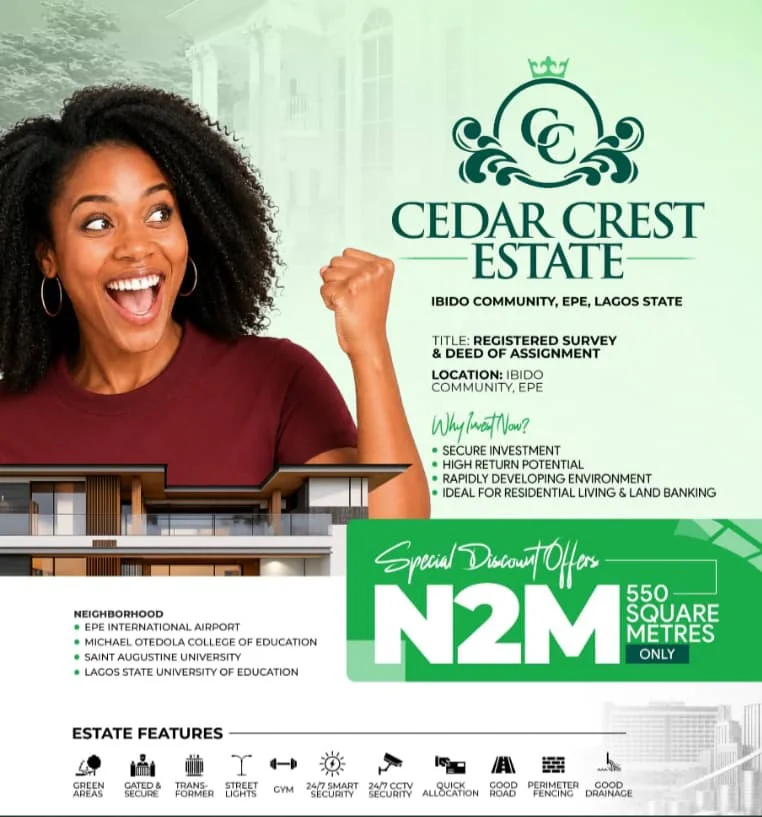 THE CEDAR CREST ESTATE in Lagos