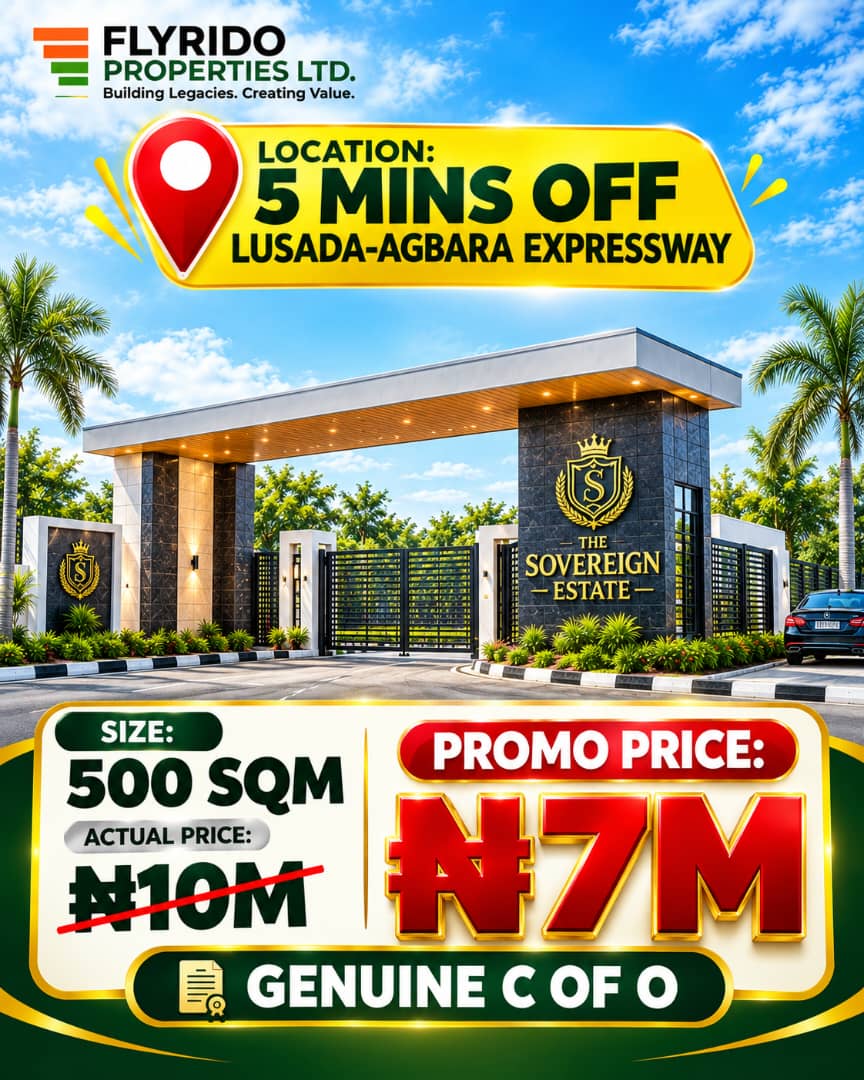 SOVEREIGN ESTATE in Ogun