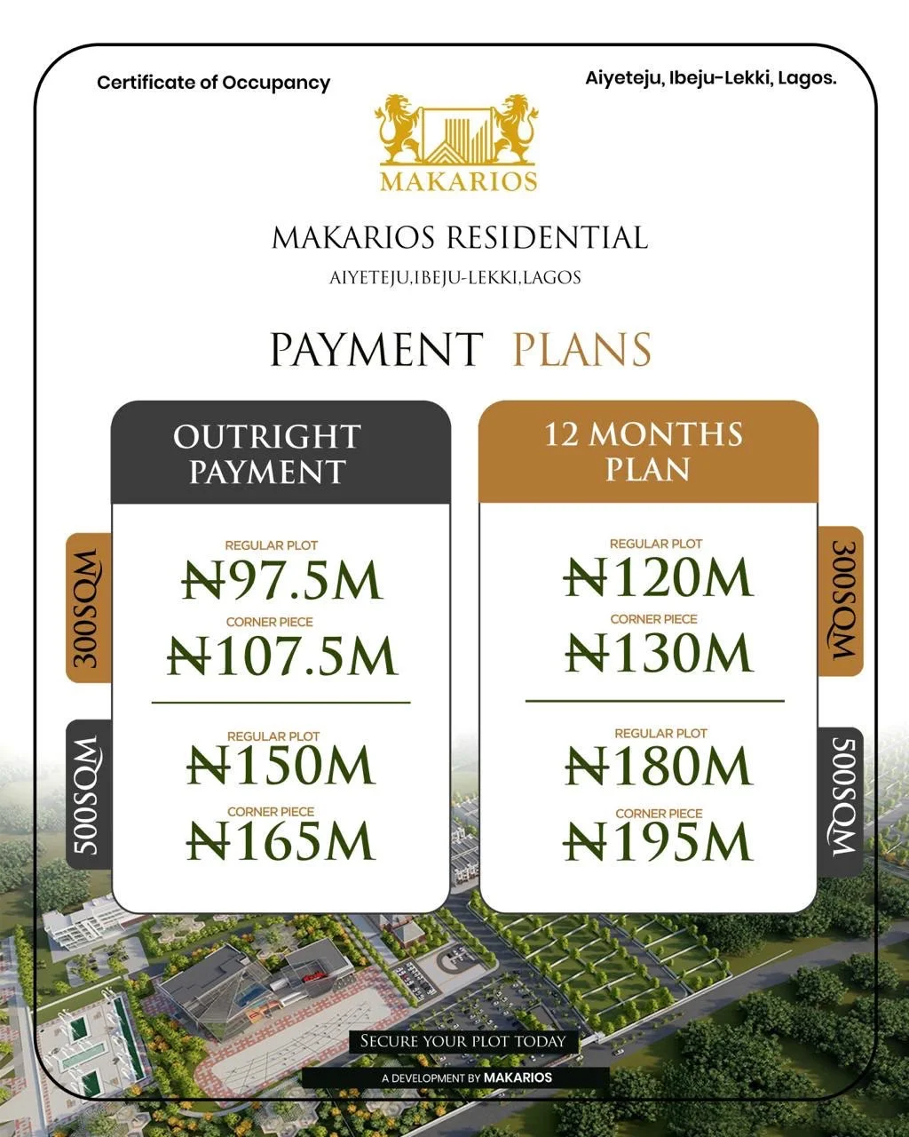 MAKARIOS LUXURY APARTMENTS in Lagos