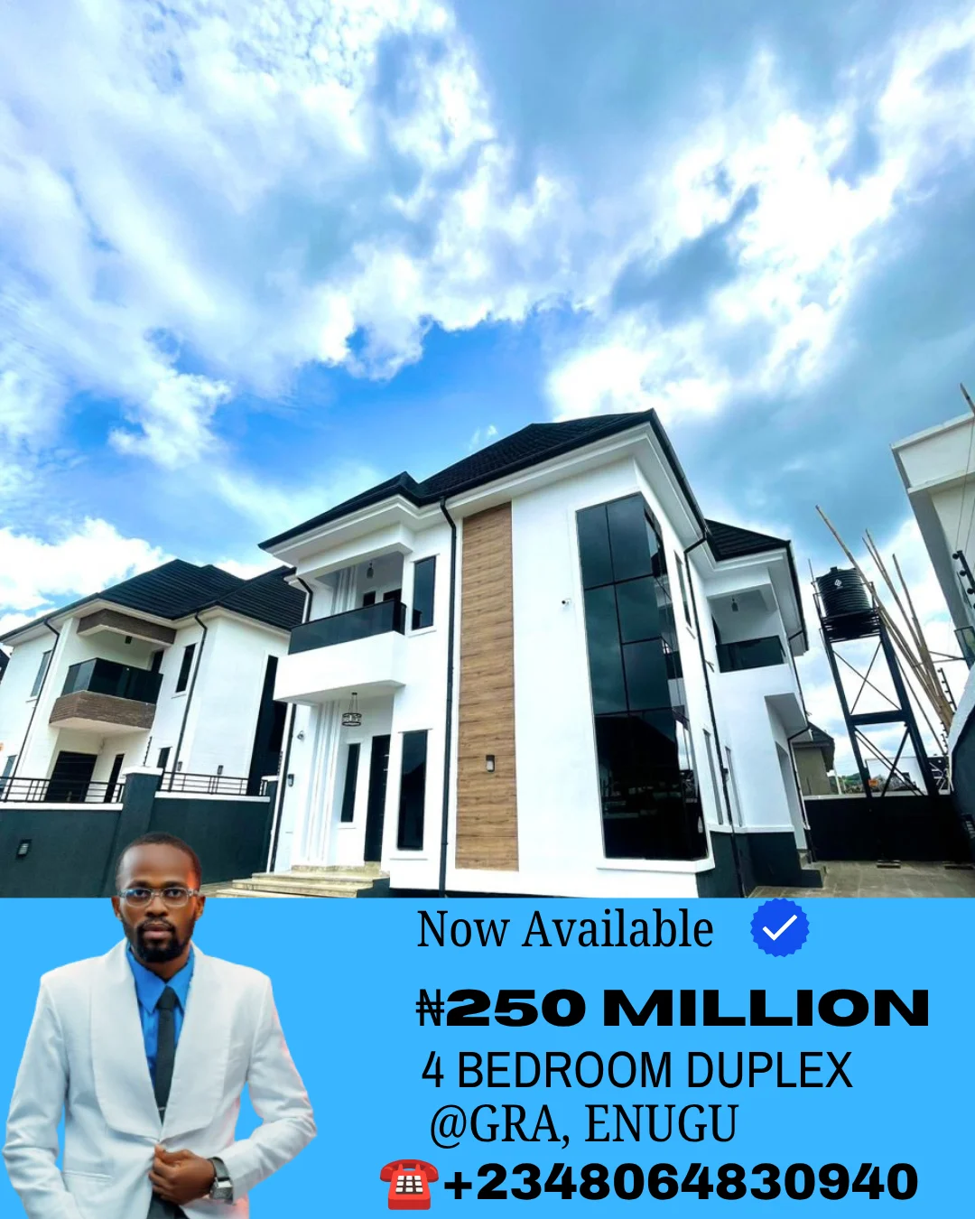 4 bedroom duplex in Enugu