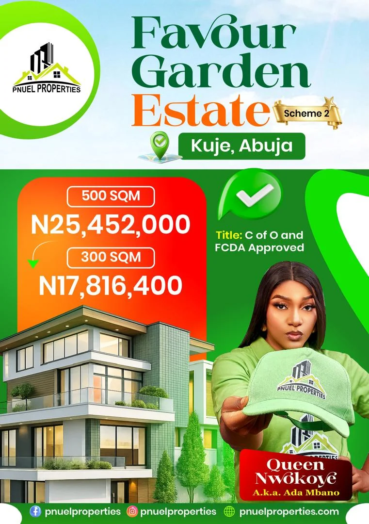 FAVOUR GARDEN ESTATE {SCHEME 2} , KUJE, ABUJA in FCT